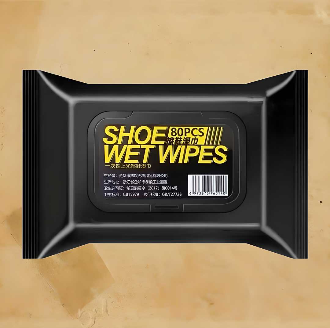 Sneaker & Shoe Cleaner Wipes(1 Pack of 80)