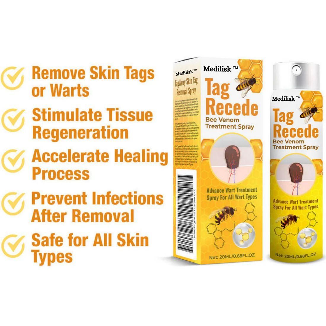 Bee Venom Wart and Skin Tag Remover Spray