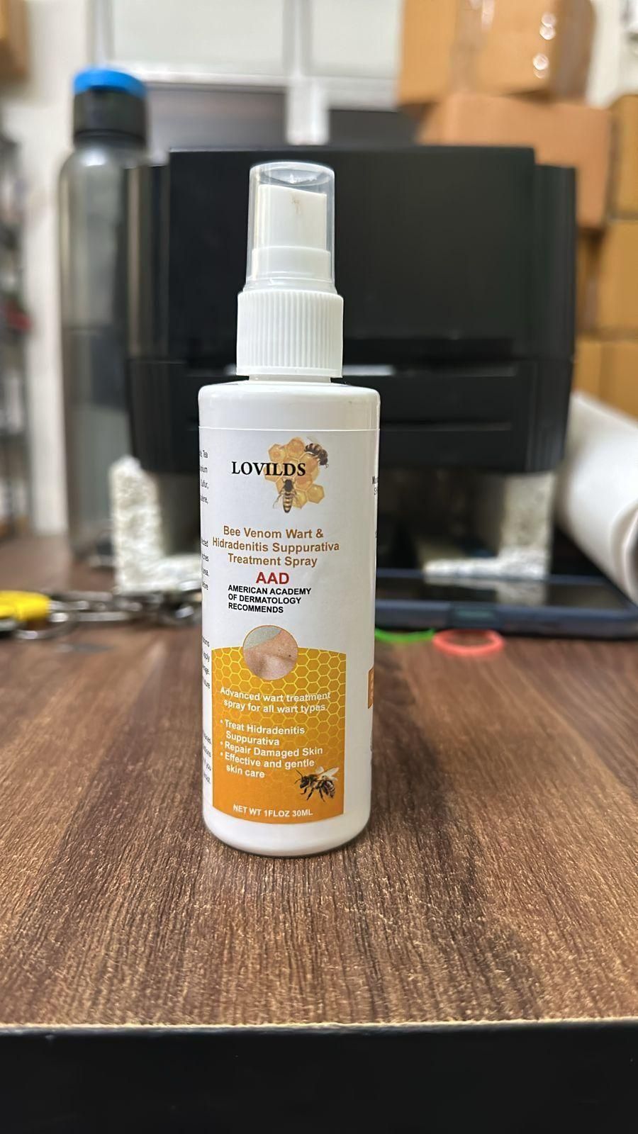 Bee Venom Wart and Skin Tag Remover Spray