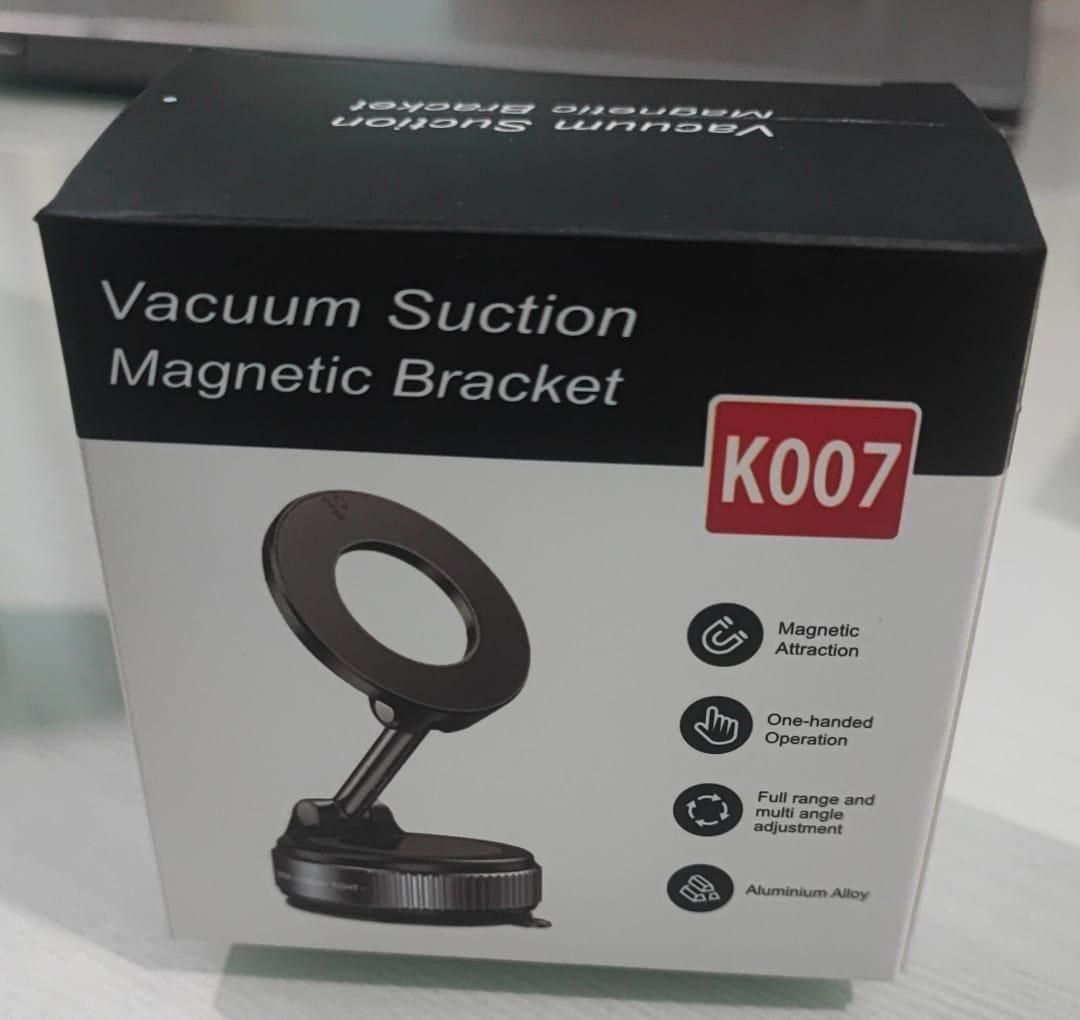 Magnetic Phone Holder With Vacuum Suction